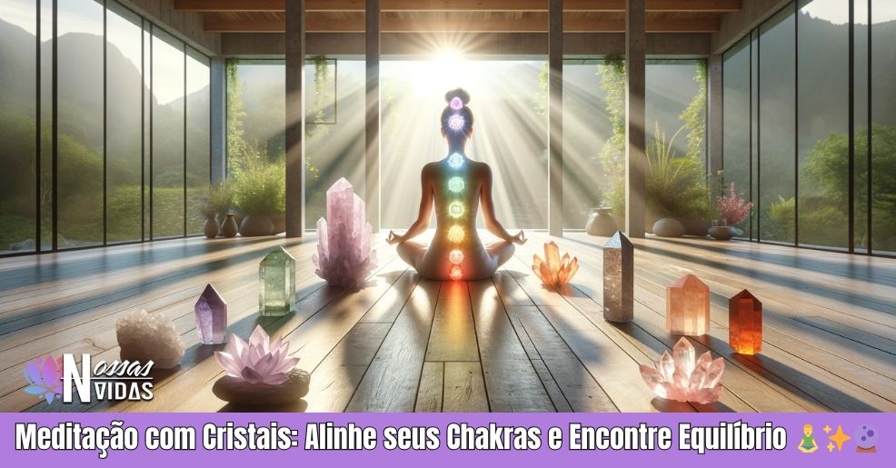 Cristais para Meditação: Descubra a Energia Ideal para Cada Chakra 💎🕉️🌌
