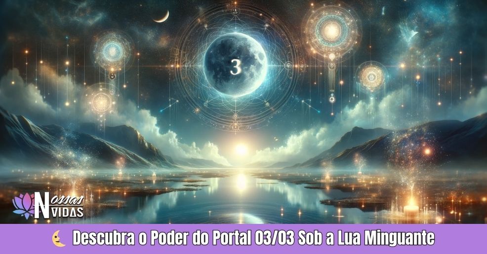 🌜✨03/03 Portal Místico: Liberte-se com a Energia da Lua Minguante!