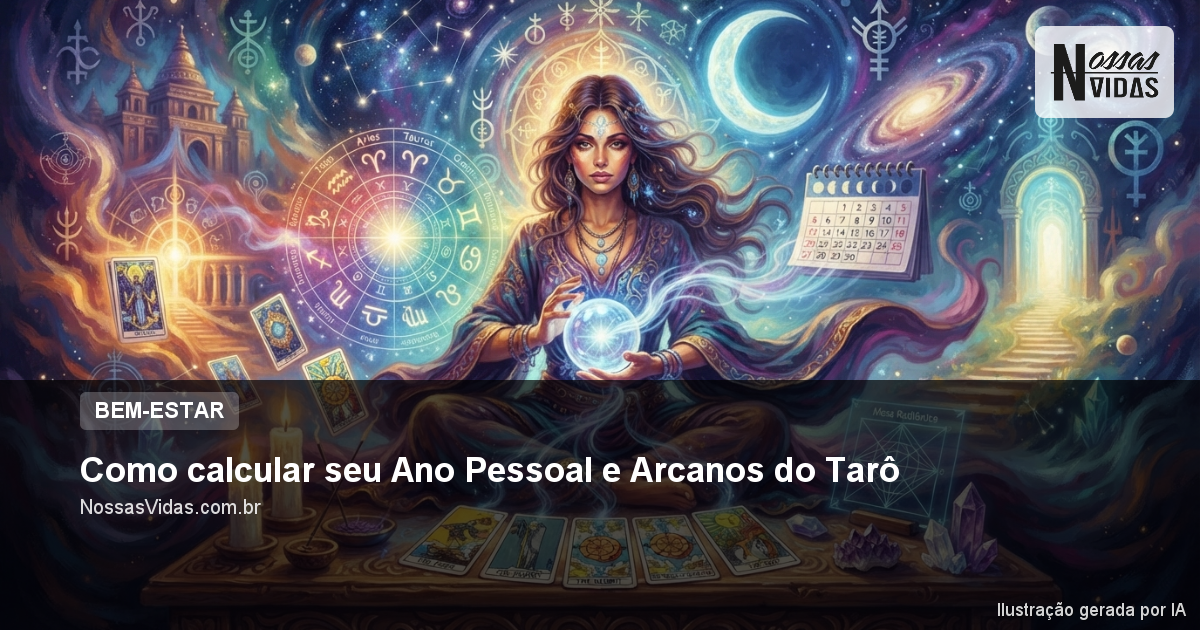 Como calcular seu Ano Pessoal e Arcanos do Tarô