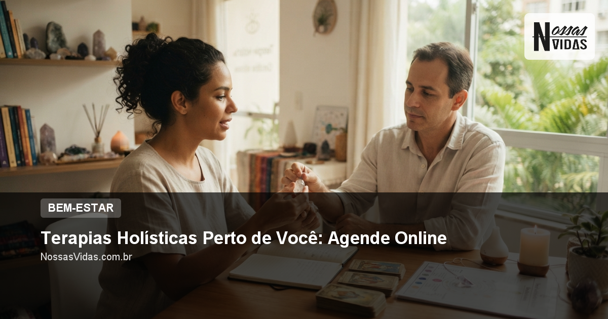 Terapias Holísticas Perto de Você: Agende Online