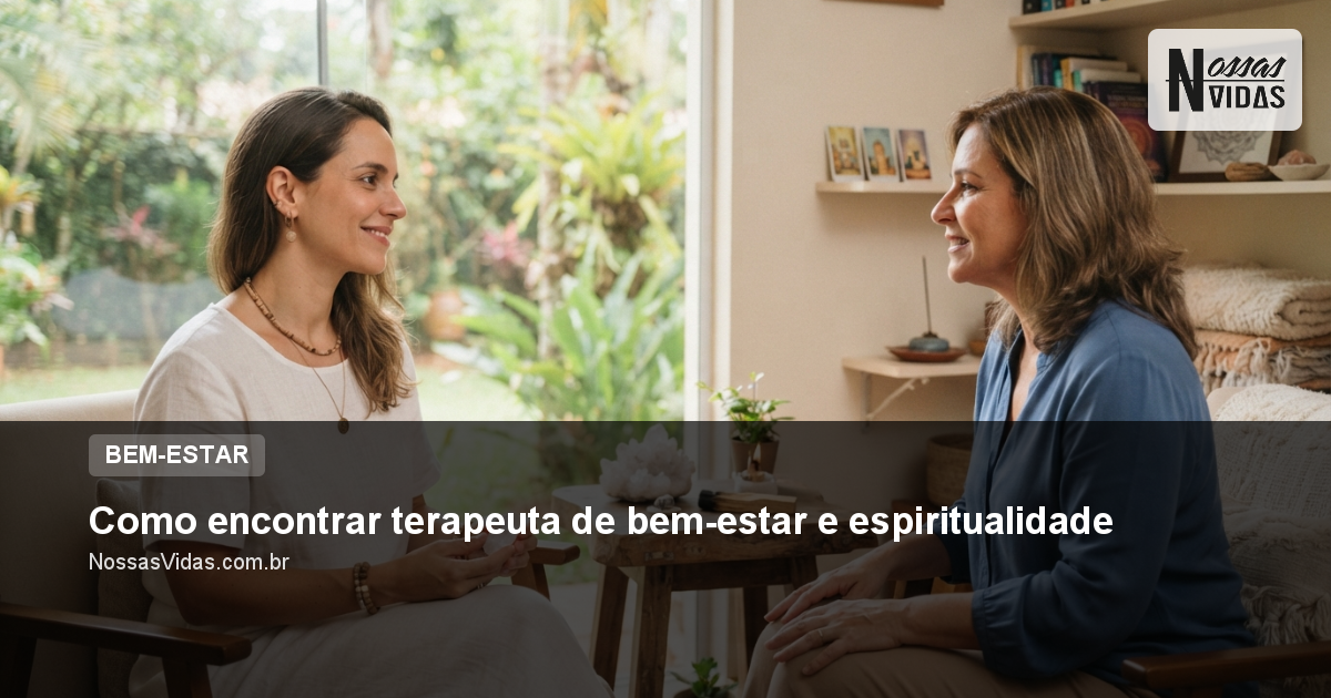 Como encontrar terapeuta de bem-estar e espiritualidade
