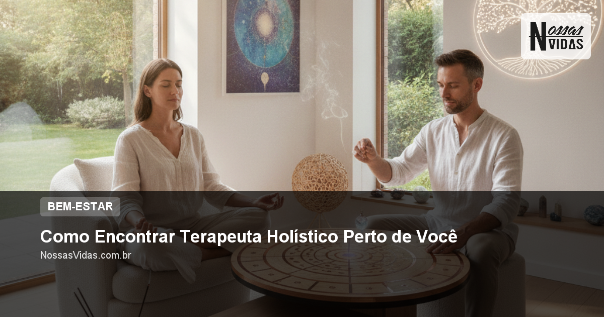 Como Encontrar Terapeuta Holístico Perto de Você