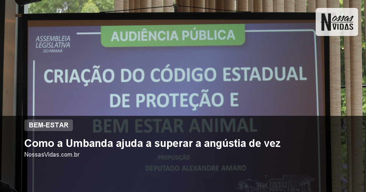Como a Umbanda ajuda a superar a angústia de vez