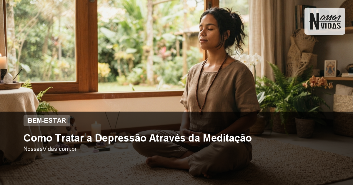 Como Tratar a Depressão Através da Meditação