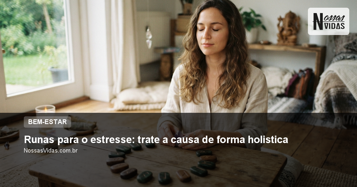 Runas para o estresse: trate a causa de forma holistica