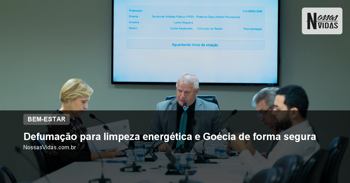 Defumação para limpeza energética e Goécia de forma segura
