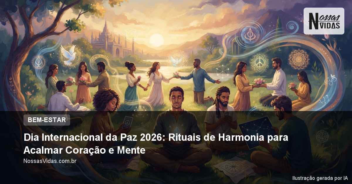 Dia Internacional da Paz 2026: Rituais de Harmonia para Acalmar Coração e Mente