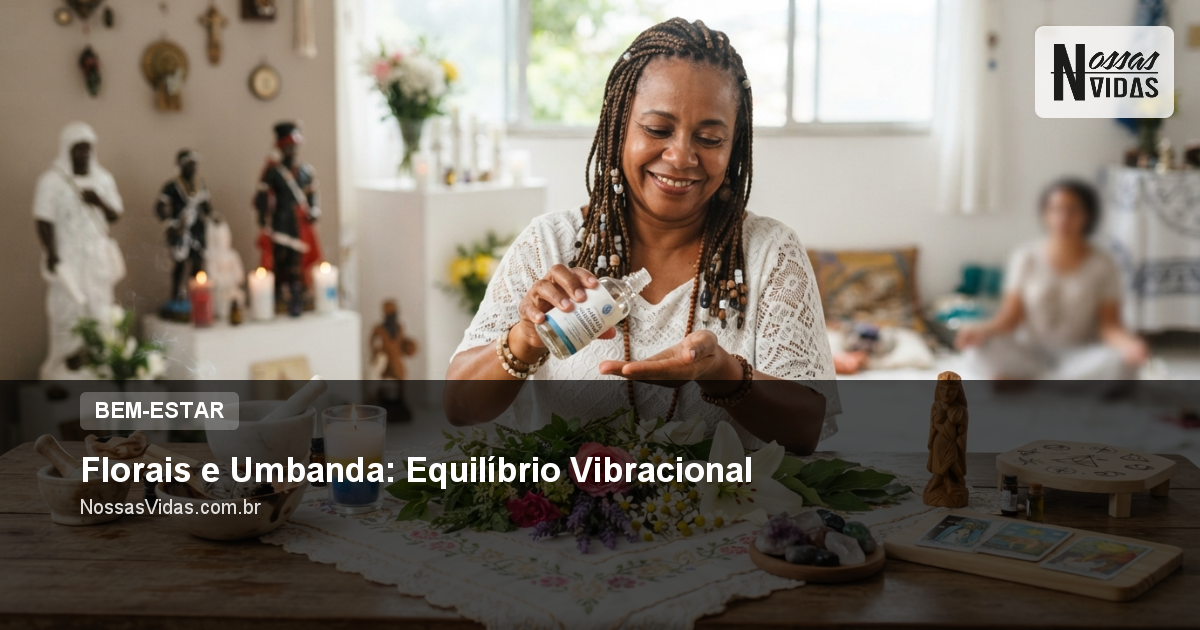 Florais e Umbanda: Equilíbrio Vibracional