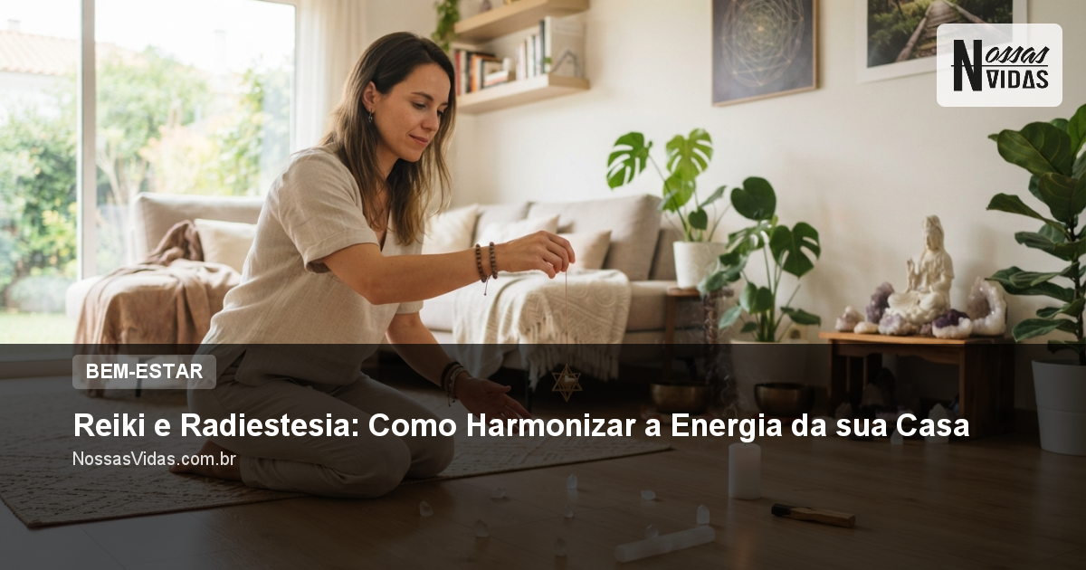 Reiki e Radiestesia: Como Harmonizar a Energia da sua Casa