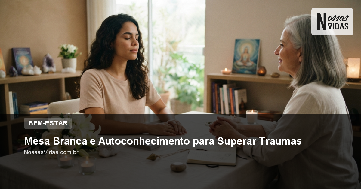 Mesa branca e autoconhecimento nos relacionamentos