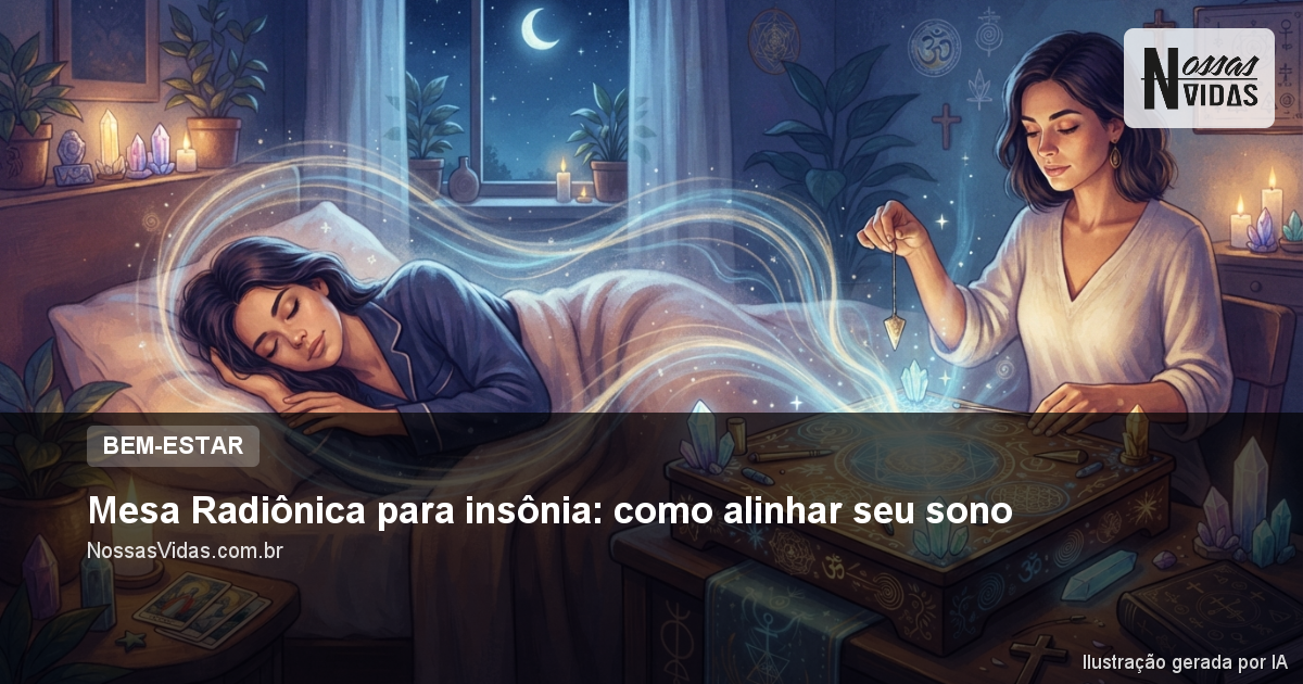 Mesa Radiônica para insônia: como alinhar seu sono