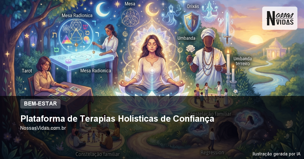 Plataforma de Terapias Holísticas de Confiança