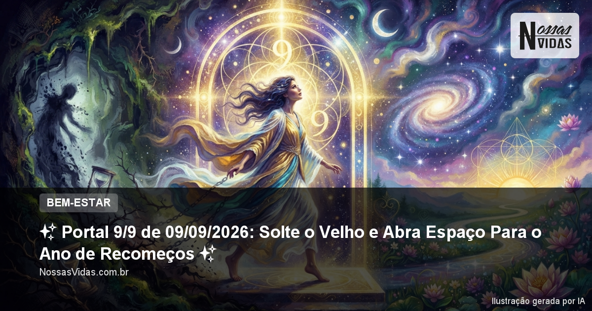 ✨ Portal 9/9 de 09/09/2026: Solte o Velho e Abra Espaço Para o Ano de Recomeços ✨