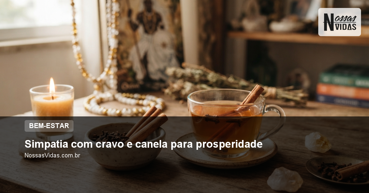 Simpatia com cravo e canela para prosperidade