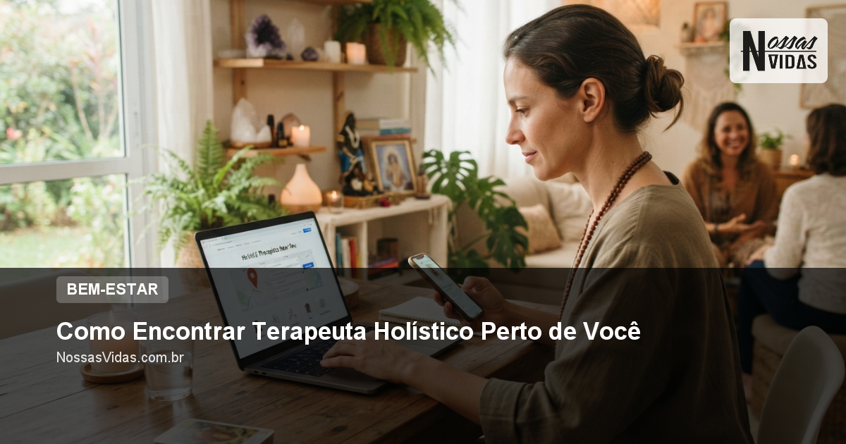 Como Encontrar Terapeuta Holístico Perto de Você