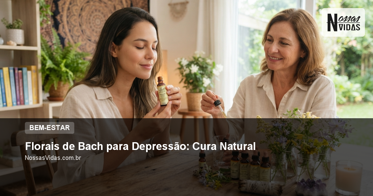 Florais de Bach para Depressão: Cura Natural