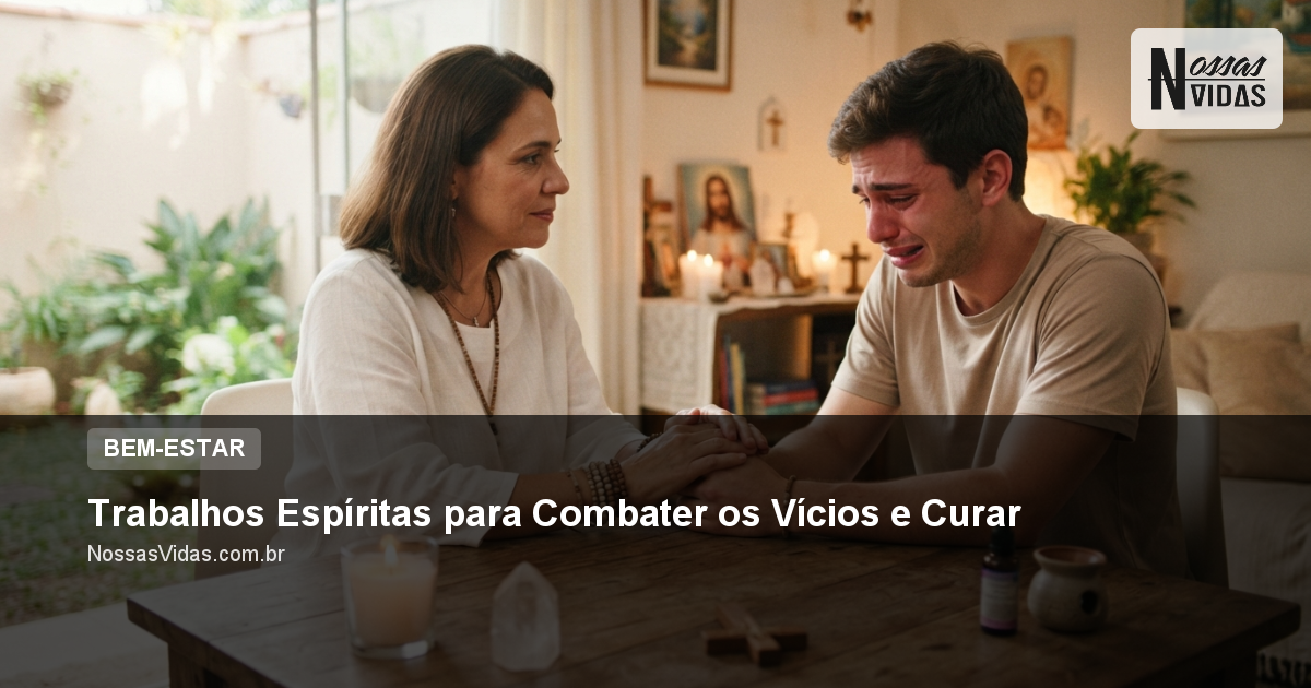 Trabalhos Espíritas para Combater os Vícios e Curar