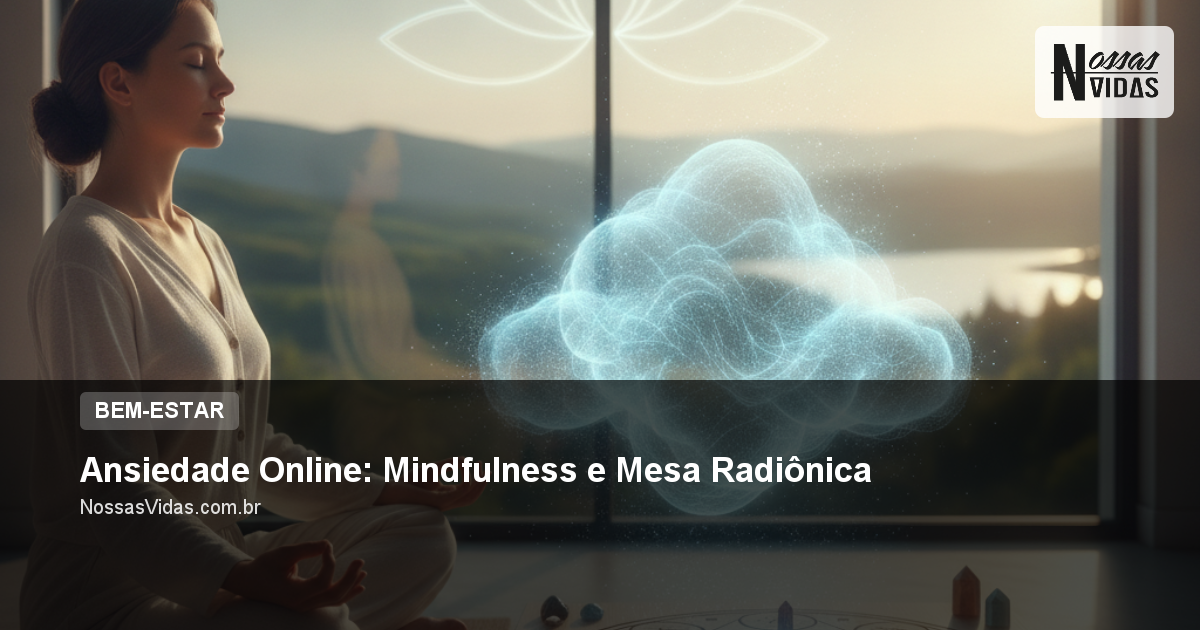 Ansiedade Online: Mindfulness e Mesa Radiônica