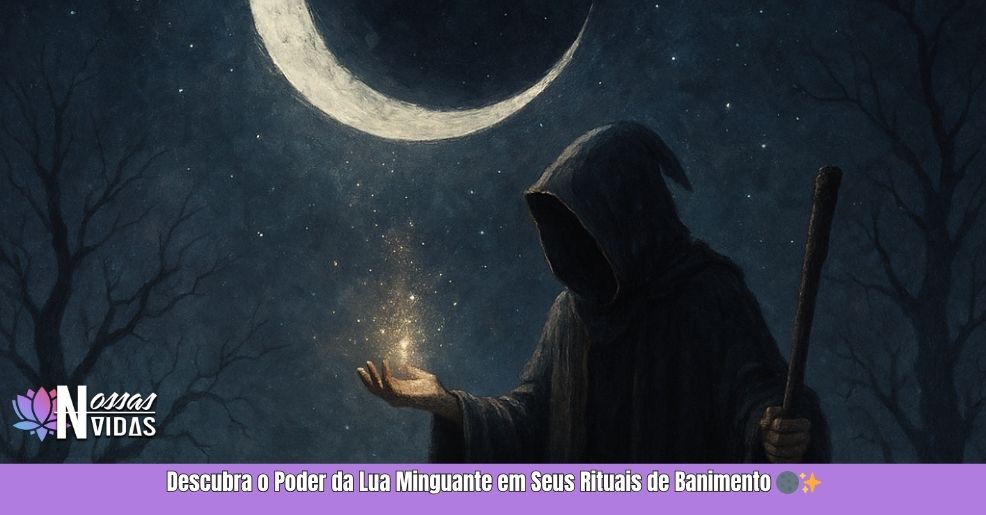 Descubra o Poder da Lua Minguante em Seus Rituais de Banimento 🌑✨