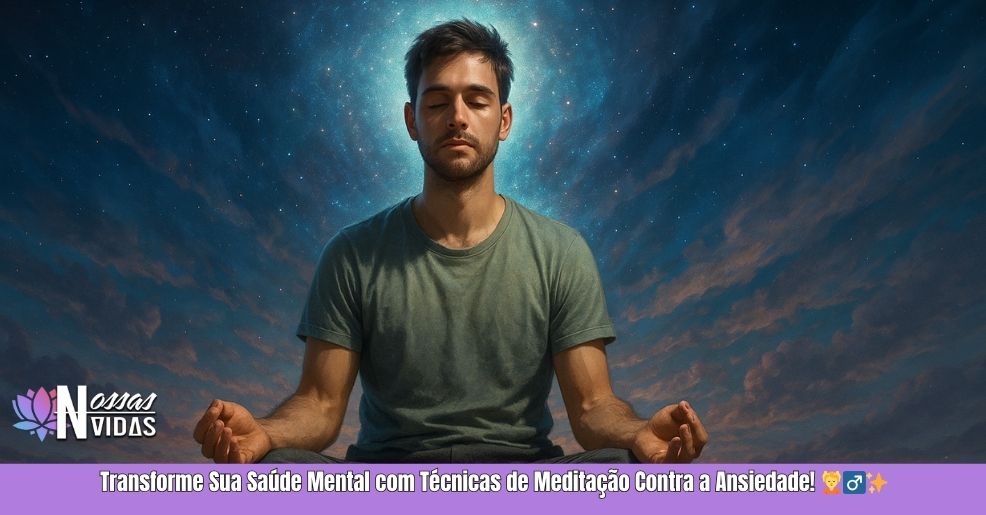Meditação Diária: A Chave para Aliviar a Ansiedade e Melhorar a Saúde Mental! 🌟